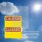 Signmission Radiation & Laser Sign, 10 in H x 7 in W, Plastic, Rectangle OS-2PACK-CR-P-710-L-10162 - alternate 3